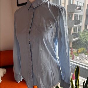 H&M Light Blue Casual Button Down Shirt
